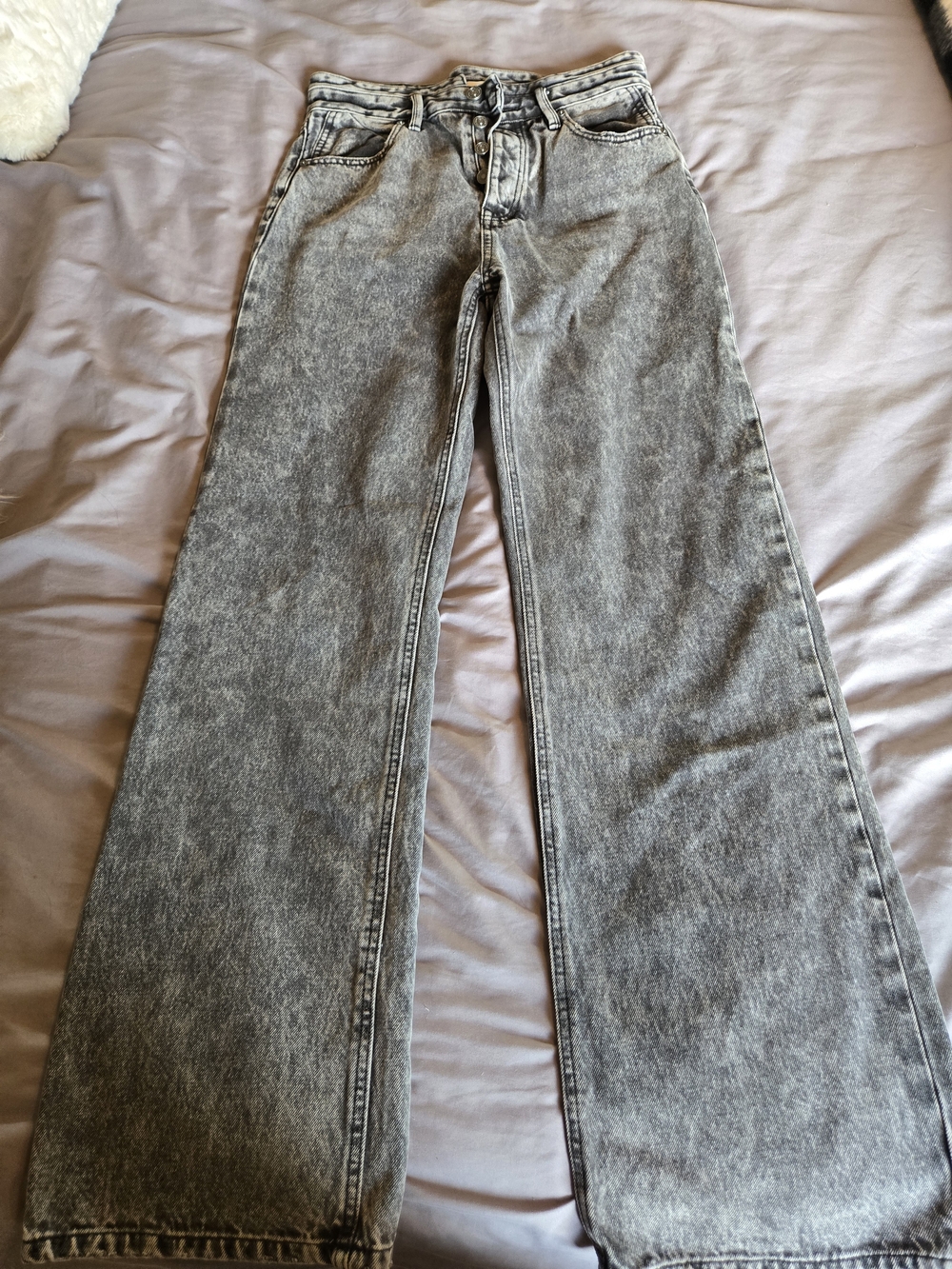 KanCan Washed Gray High-Rise Denim